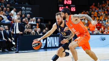 14/11/23 PARTIDO BALONCESTO BASKET
EUROLEAGUE EUROLIGA REGULAR SEASON ROUND 8
VALENCIA BASKET - REAL MADRID
SERGIO RODRIGUEZ KASSIUS ROBERTSON
