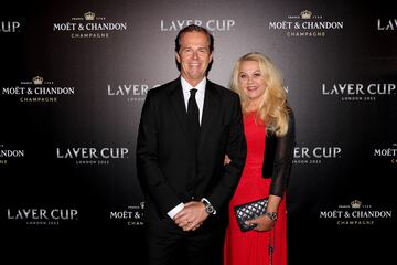 Stefan Edberg y Annette Hjort Olsen.