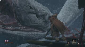 Sekiro: Shadows Die Twice - ¿Cómo escapar de la serpiente gigante?