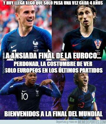 Los memes de la final del Mundial