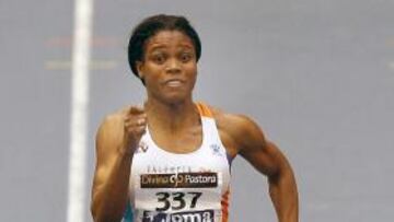 <b>RÁPIDA. </b>Digna Luz Murillo, en los Campeonatos de España.