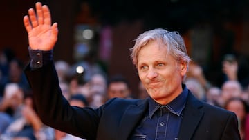 ROME ITALY - OCTOBER 18, 2024: Actor and director Viggo Mortensen arrives for the screening of the movie "The Dead Don't Hurt" at the 19th Rome Film Festival. (Photo credit should read Marco Ravagli/Future Publishing via Getty Images)
