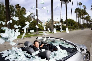 El auténtico lobo de Wall Street hace caja