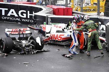 Accidente de Mick Schumacher.