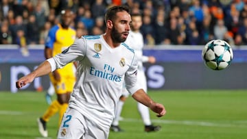 Carvajal, ante el APOEL.