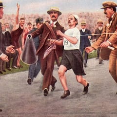 Los 42,195 metros nacieron hace 110 años por un capricho real