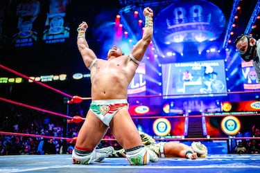 Volador Jr., es uno de los máximos ganadores del Grand Prix y en el año 2022 le dio el gane al equipo mexicano.