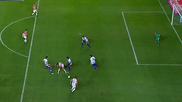 La gran jugada y asistencia de Edson Puch en Necaxa