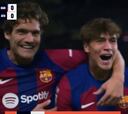 Otro niño prodigio: vean el gol histórico de Marc Guiu en el primer balón que toca en LaLiga
