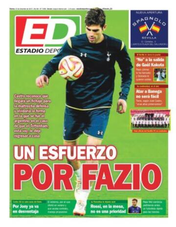 Portadas de la prensa mundial