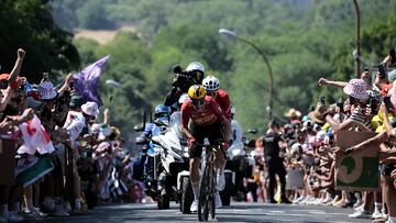 Así quedaron los colombianos en la etapa 11 del Tour de Francia 2025: clasificación y posiciones