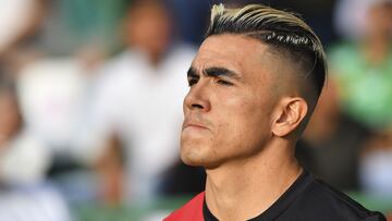Luis Reyes of Atlas during the game Leon vs Atlas, corresponding Round 11 the Torneo Apertura 2022 of the Liga BBVA MX at Nou Camp Stadium, on August 28, 2022.
<br><br>
Luis Reyes de Atlas durante el partido Leon vs Atlas, correspondiente a la Jornada 11 del Torneo Apertura 2022 de la Liga BBVA MX en el Estadio Nou Camp, el 28 de Agosto de 2022.