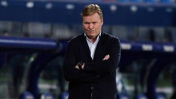 Koeman, con peores números que la temporada de Valverde y Setién