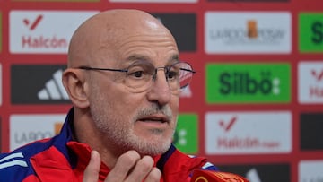 De la Fuente, en conferencia de previa previa a la vuelta de cuartos de la Nations League ante Holanda.