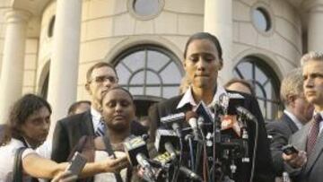 <b>LA REINA CAÍDA. </b>Marion Jones admitió su dopaje públicamente.
