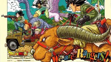 Revelada la portada de Dragon Ball Super Serie Roja número 7