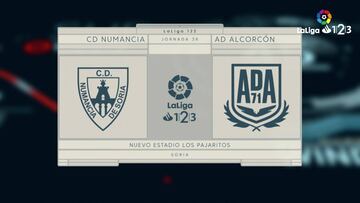 Resumen y goles del Numancia vs. Alcorcón de LaLiga 1|2|3