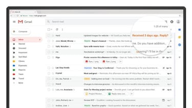 Gmail te recuerda los correos que tienes pendientes de contestar