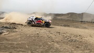 Las increíbles imágenes a cámara lenta del Dakar
