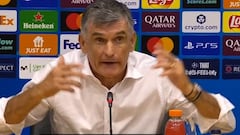 Rajada de Mendilibar con final apoteósico: “No quiero saber nada de aquí”