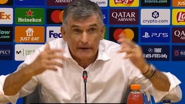 Rajada de Mendilibar con final apoteósico: “No quiero saber nada de aquí”