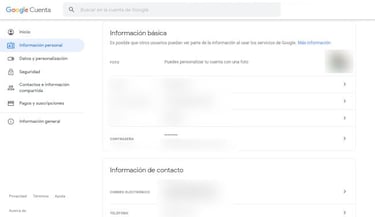 Cómo cambiar la contraseña de tu cuenta de Google
