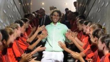 "Lloró de felicidad tras un año difícil"