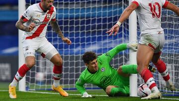 Lampard: "Kepa debe ser fuerte y tiene que lidiar con ello"