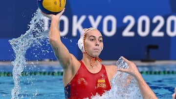 Elena Ruiz, en los Juegos de Tokio.