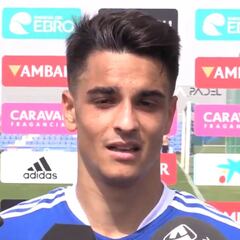 Bermejo: “Quiero ser importante en el Zaragoza”