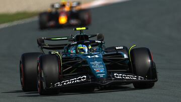 Fernando Alonso (Aston Martin AMR24). Zandvoort, Países Bajos. F1 2024.