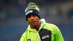 SEATTLE, WA - JANUARY 07: Russell Wilson #3 of the Seattle Seahawks stands on the field before the NFC Wild Card game against the Detroit Lions at CenturyLink Field on January 7, 2017 in Seattle, Washington.   Jonathan Ferrey/Getty Images/AFP
 == FOR NEWSPAPERS, INTERNET, TELCOS &amp; TELEVISION USE ONLY ==