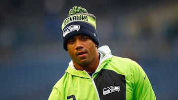 SEATTLE, WA - JANUARY 07: Russell Wilson #3 of the Seattle Seahawks stands on the field before the NFC Wild Card game against the Detroit Lions at CenturyLink Field on January 7, 2017 in Seattle, Washington. Jonathan Ferrey/Getty Images/AFP
== FOR NEWSPAPERS, INTERNET, TELCOS & TELEVISION USE ONLY ==