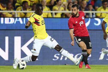 La Selección Colombia enfrentó a Egipto en el estadio Atleti Azurri d'Italia, cancha del Atalanta de Bérgamo, en partido preparatorio de cara al Mundial de Rusia 2018, en el que la 'tricolor' debutará el 19 de junio frente a Japón en Saransk.