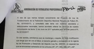 (2) La posición de SAFAP respecto a la Propuesta de Ley 2153