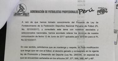 Ley de fortalecimiento - FPF: SAFAP ve "injerencia política"