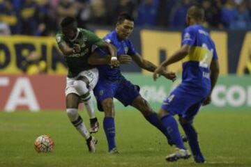 El equipo colombiano cierra una de sus peores campañas en la Copa Libertadores. Se va sin victorias.
