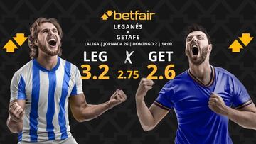 CD Leganés vs. Getafe CF: horario, dónde ver, pronósticos y clasificación