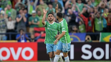Cristian Roldán, autor del gol de Seattle Sounders a Botafogo.