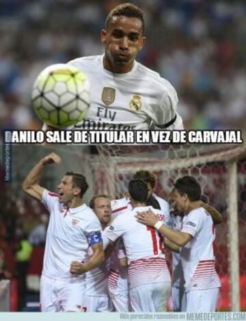Los memes más divertidos del Real Madrid vs Sevilla