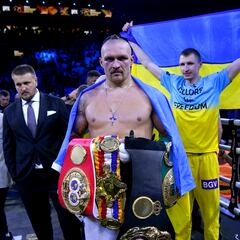 Oleksandr Usyk firma con una promotora de Arabia Saudí