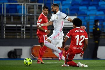 Benzema y Koundé.