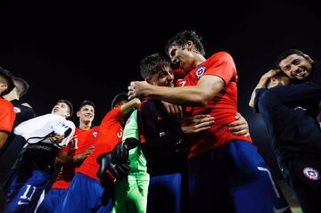 El elenco de Hernán Caputto remontó un gran encuentro ante Uruguay y aseguró su clasificación al Mundial que se disputará en Brasil este 2019.