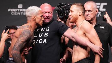 What does Charles Oliveira’s weight miss mean for Justin Gaethje ahead of Saturday’s bout? And what is Gaethje going after?