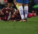Paulinho sale lesionado en el derbi de la Copa del Rey
