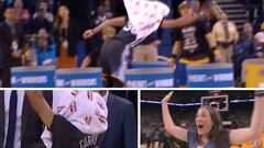 ¡Curry hace trampas y consigue que una fan gane 5.000 dólares!