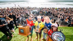Las mejores imágenes del paso de la World Surf League por Europa