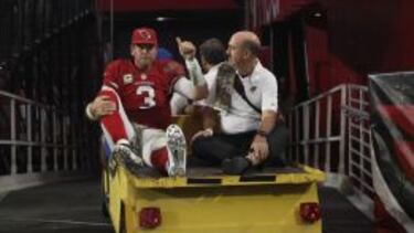 La lesión de Carson Palmer, clave en la temporada pasada de los Cardinals.