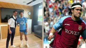 Jack Grealish postea imágenes de su ídolo Juan Pablo Ángel