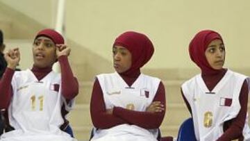 <b>JUEGOS ÁRABES. </b>Doha, capital de Catar, acogió en diciembre pasado los Juegos Árabes, en los que sus mujeres compitieron con el hiyab y todas las partes de su cuerpo cubiertas.